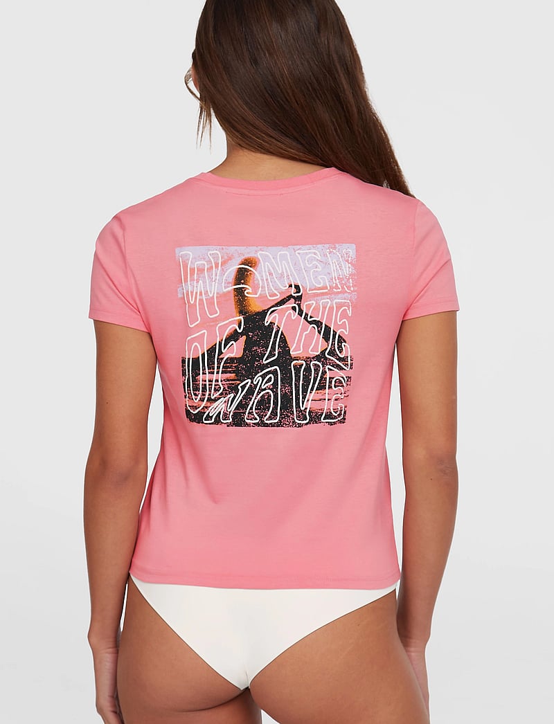 O'neill - WOTW T-SHIRT - t-shirts - desert rose - 3