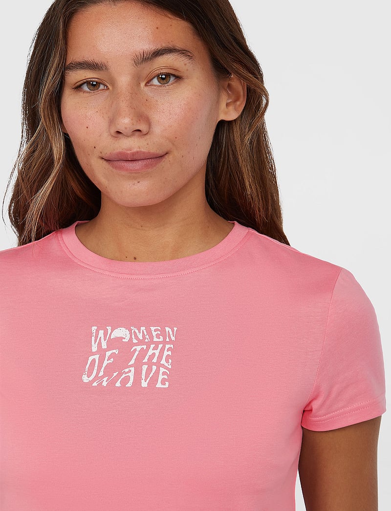 O'neill - WOTW T-SHIRT - t-shirts - desert rose - 4