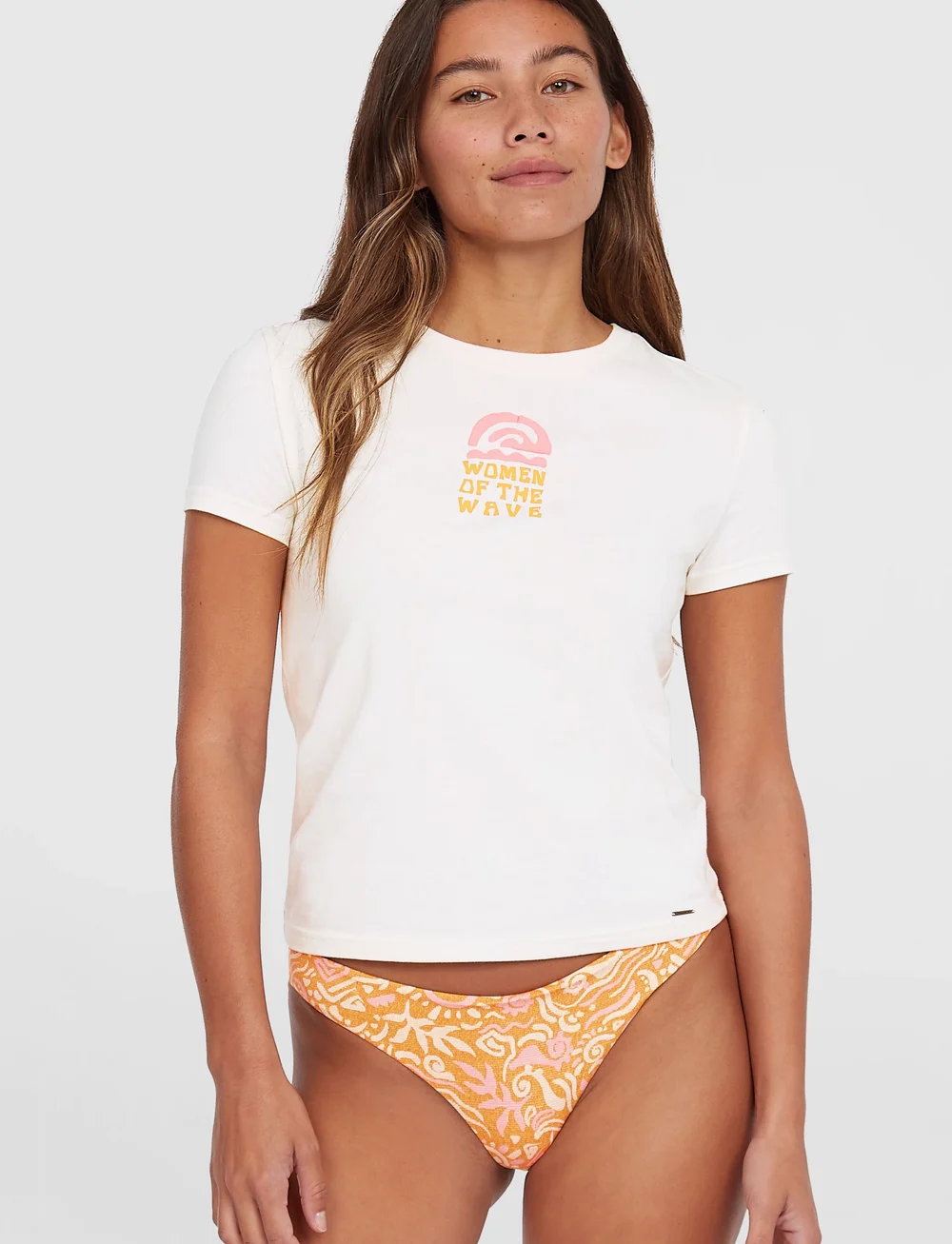 O'neill - WOTW T-SHIRT - t-shirts - dusty vanilla - 0