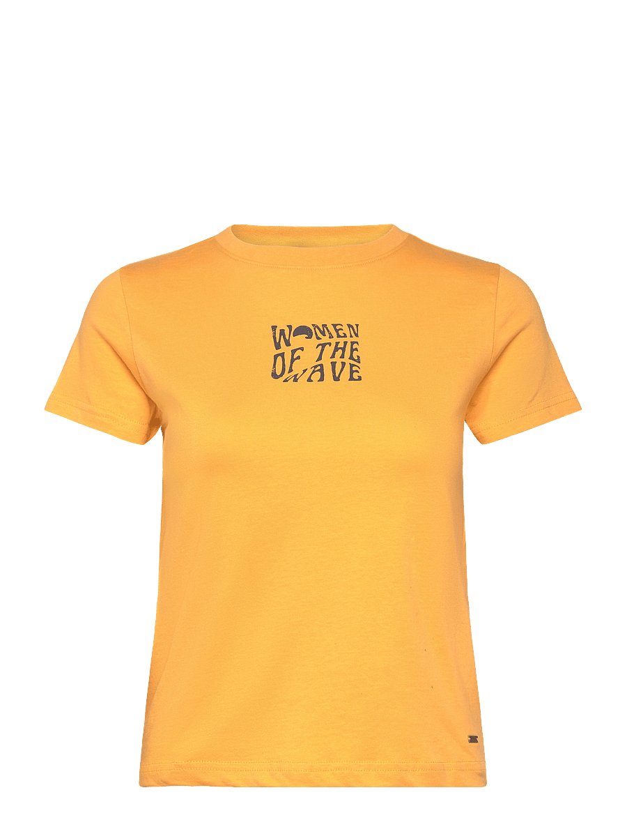 O'neill - WOTW T-SHIRT - t-shirts - golden honey - 1