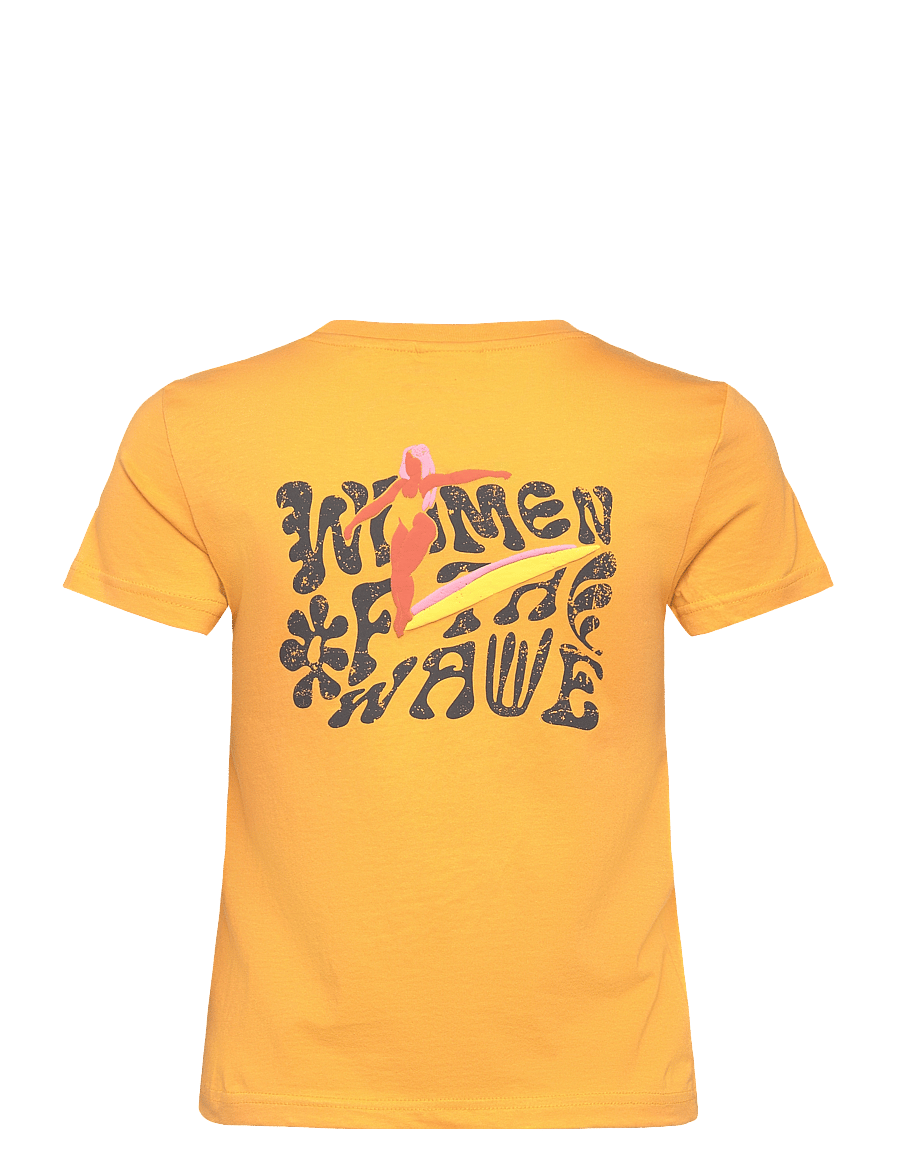 O'neill - WOTW T-SHIRT - t-shirts - golden honey - 2