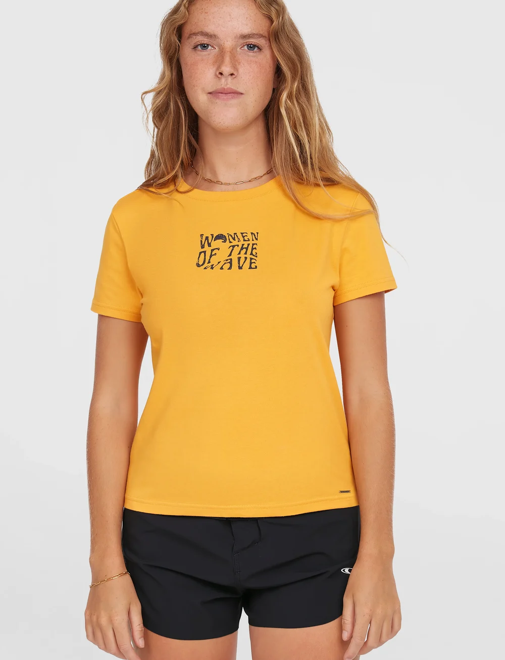 O'neill - WOTW T-SHIRT - t-shirts - golden honey - 0
