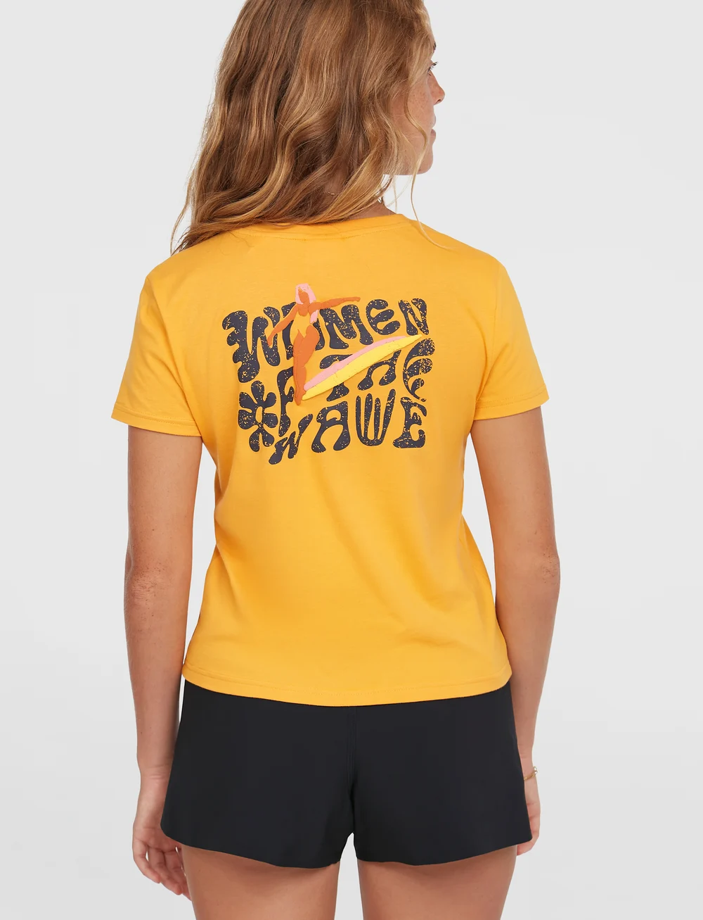 O'neill - WOTW T-SHIRT - t-shirts - golden honey - 3