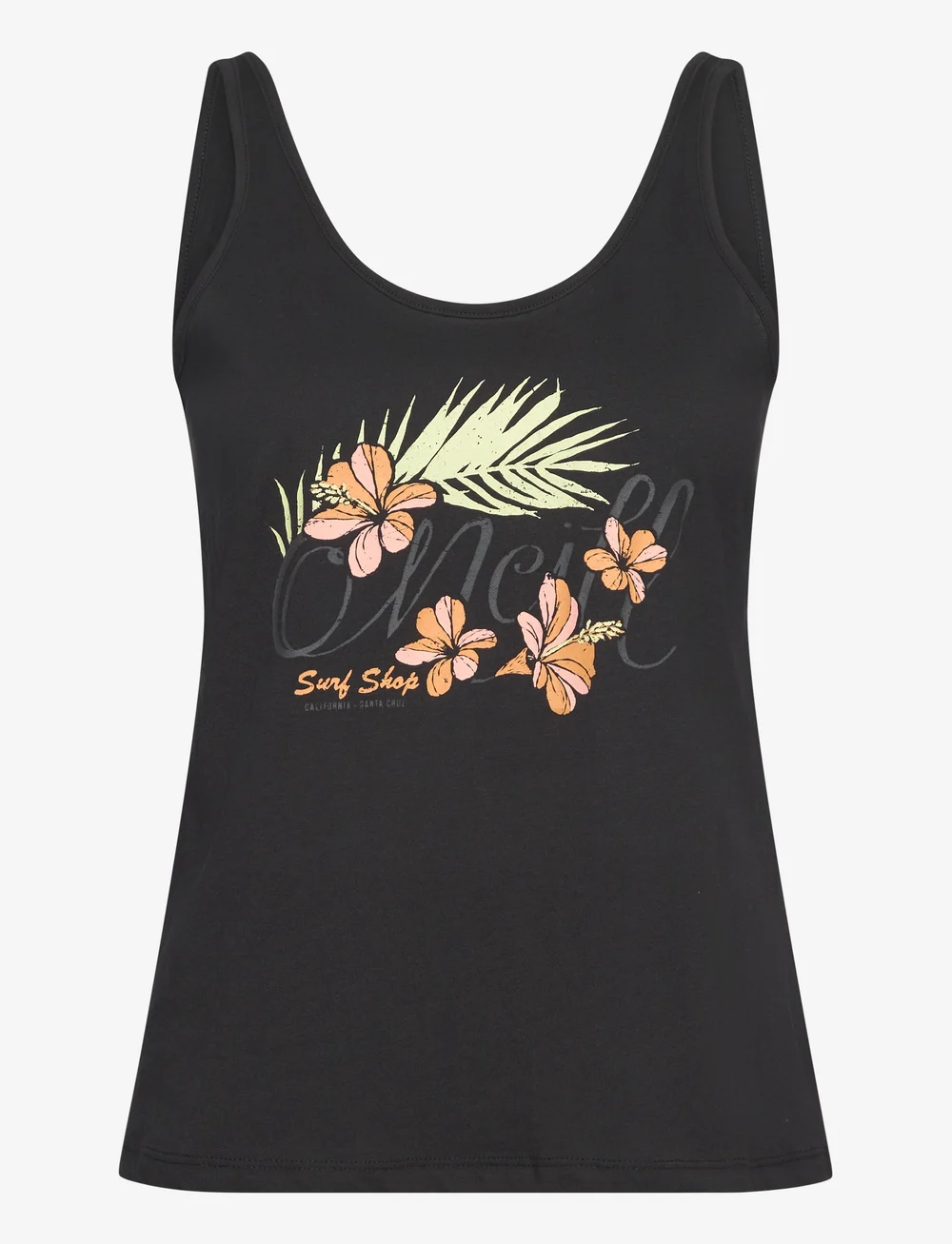 O'neill - SUMMER MUSTHAVES LUANA GRAPHIC TANKTOP - treenitopit - black out - 1
