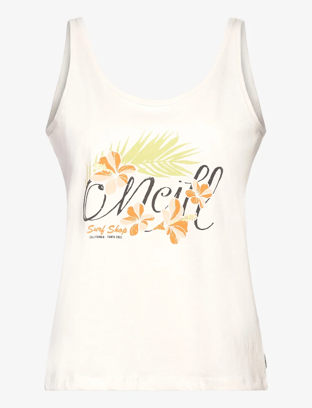 O'neill - SUMMER MUSTHAVES LUANA GRAPHIC TANKTOP - toppe & t-shirts - snow white - 1