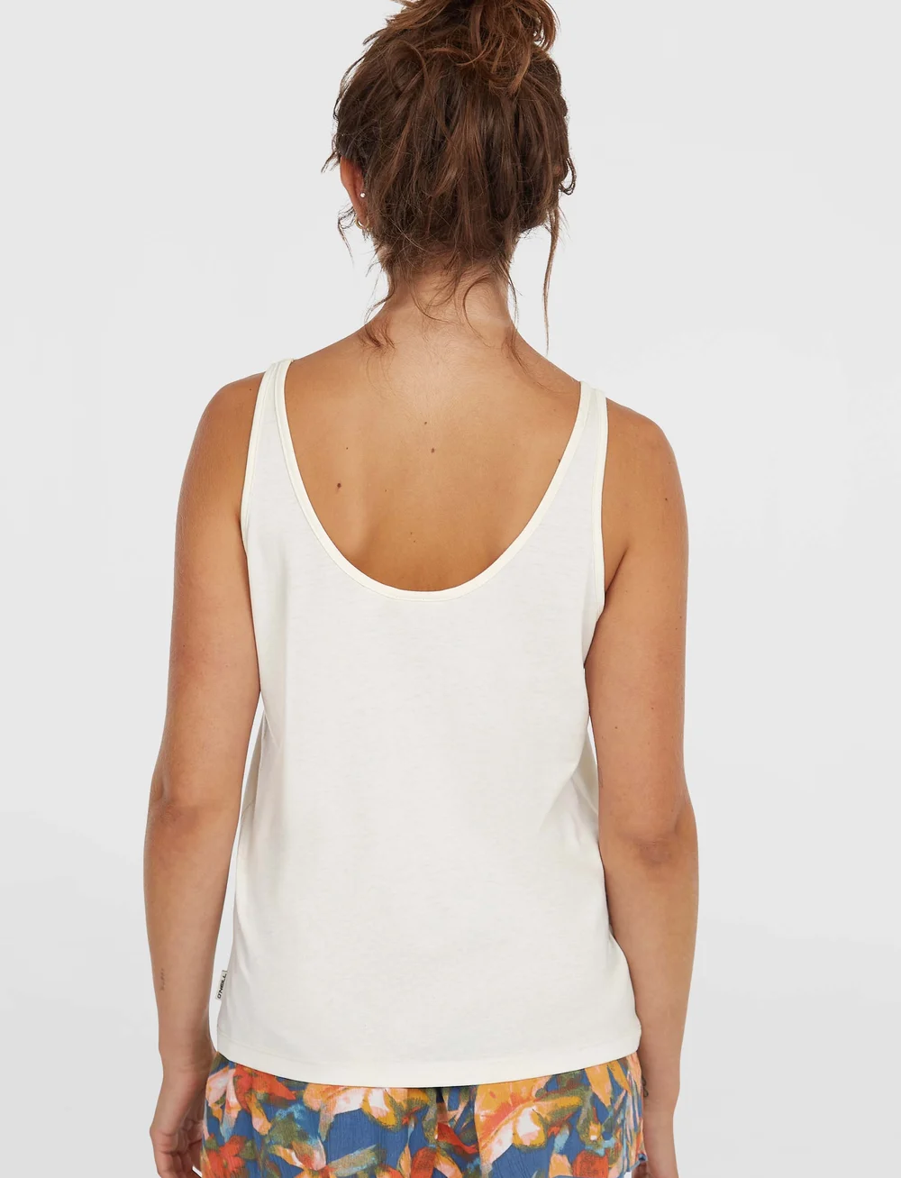 O'neill - SUMMER MUSTHAVES LUANA GRAPHIC TANKTOP - toppe & t-shirts - snow white - 3