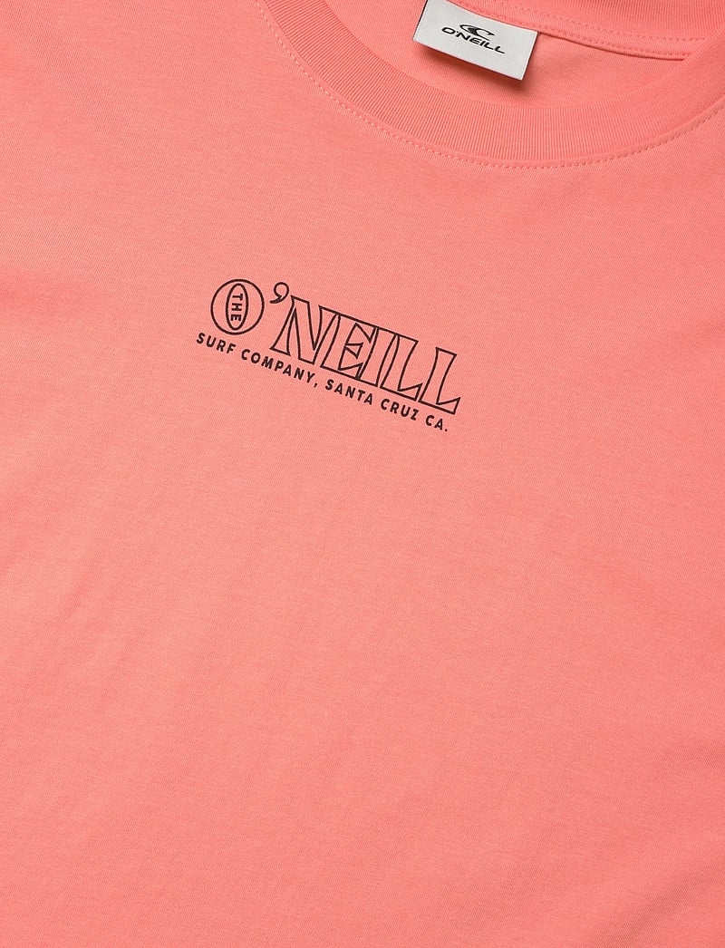 O'neill - O'Neill Boxy Back Print T-Shirt - kortærmede bluser - funky peach - 2