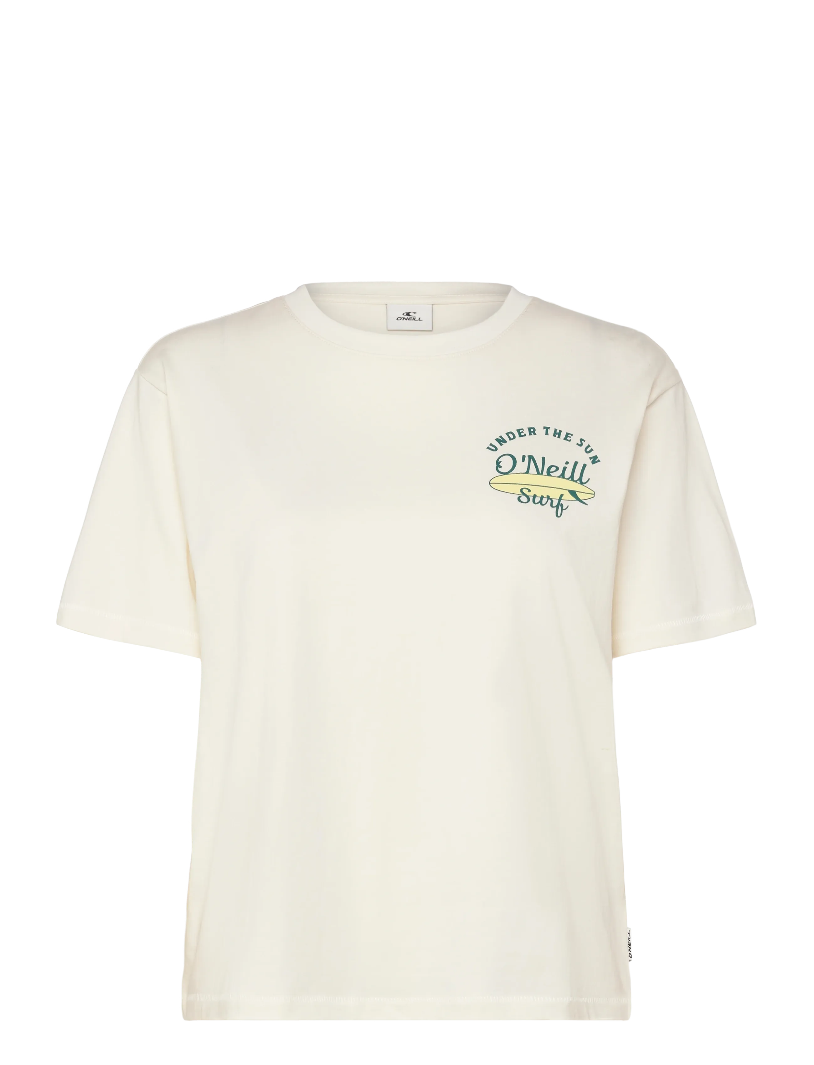 O'neill Boxy Back Print T-Shirt, M, Sports Oberteile & T-shirts, Creme - Sport Frauen