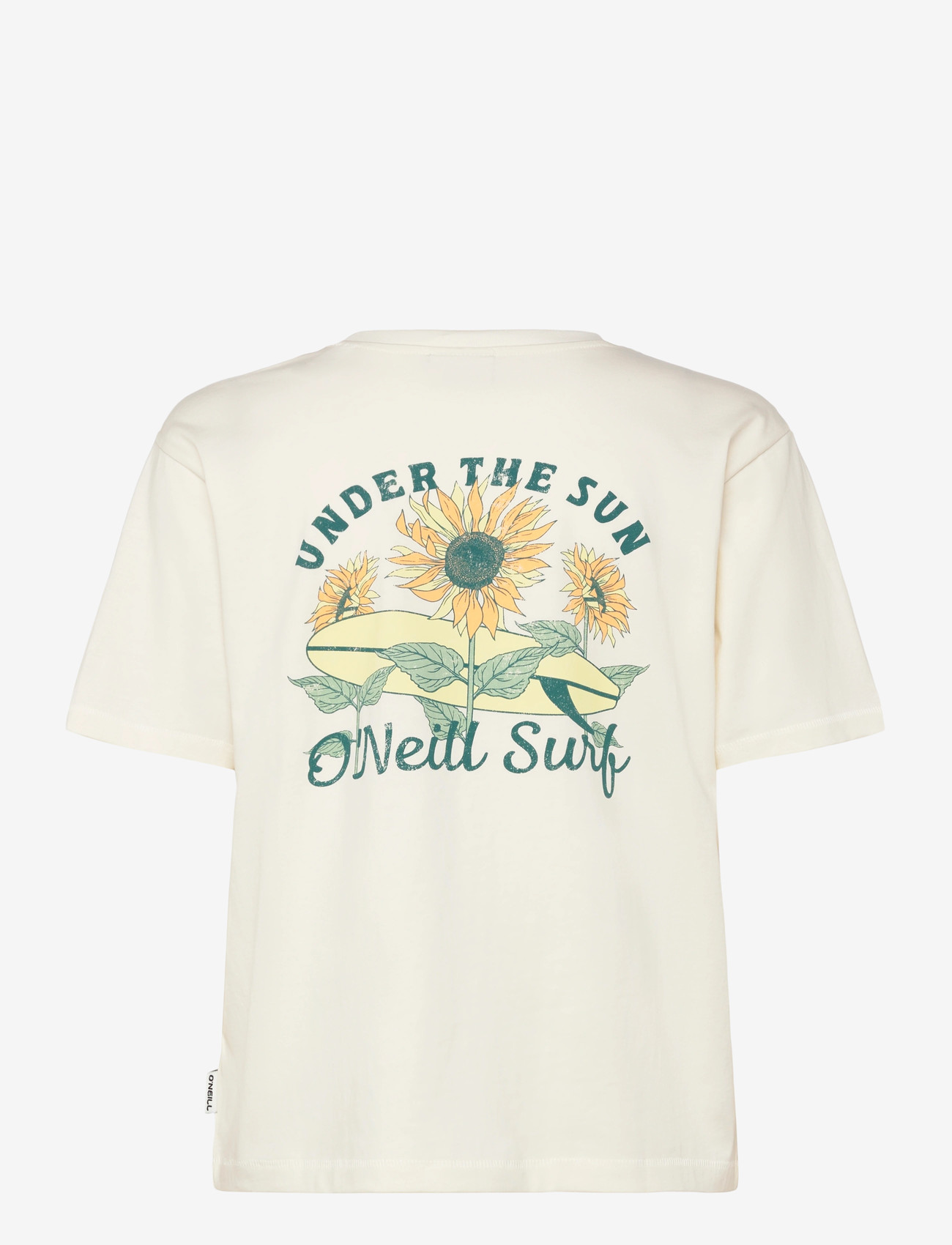 O'neill - O'Neill Boxy Back Print T-Shirt - kortærmede bluser - snow white - 1