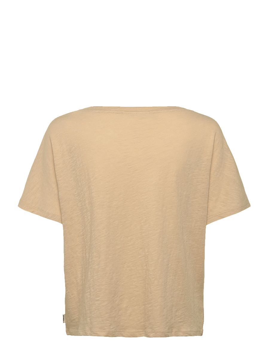 O'neill - Essentials O'Neill Script Scoop Neck T-Shirt - t-shirts - cocoa sand - 1