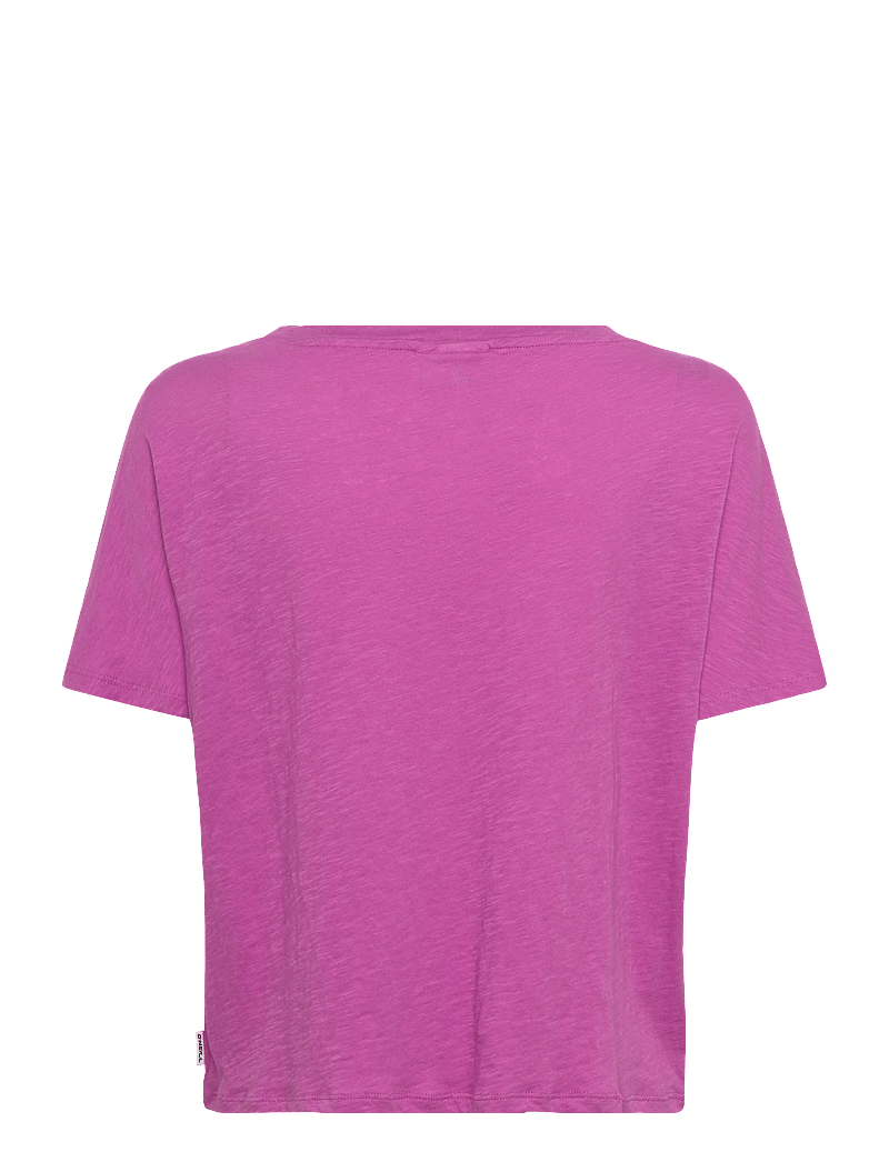 O'neill - Essentials O'Neill Script Scoop Neck T-Shirt - t-shirts - electric fuschia - 1