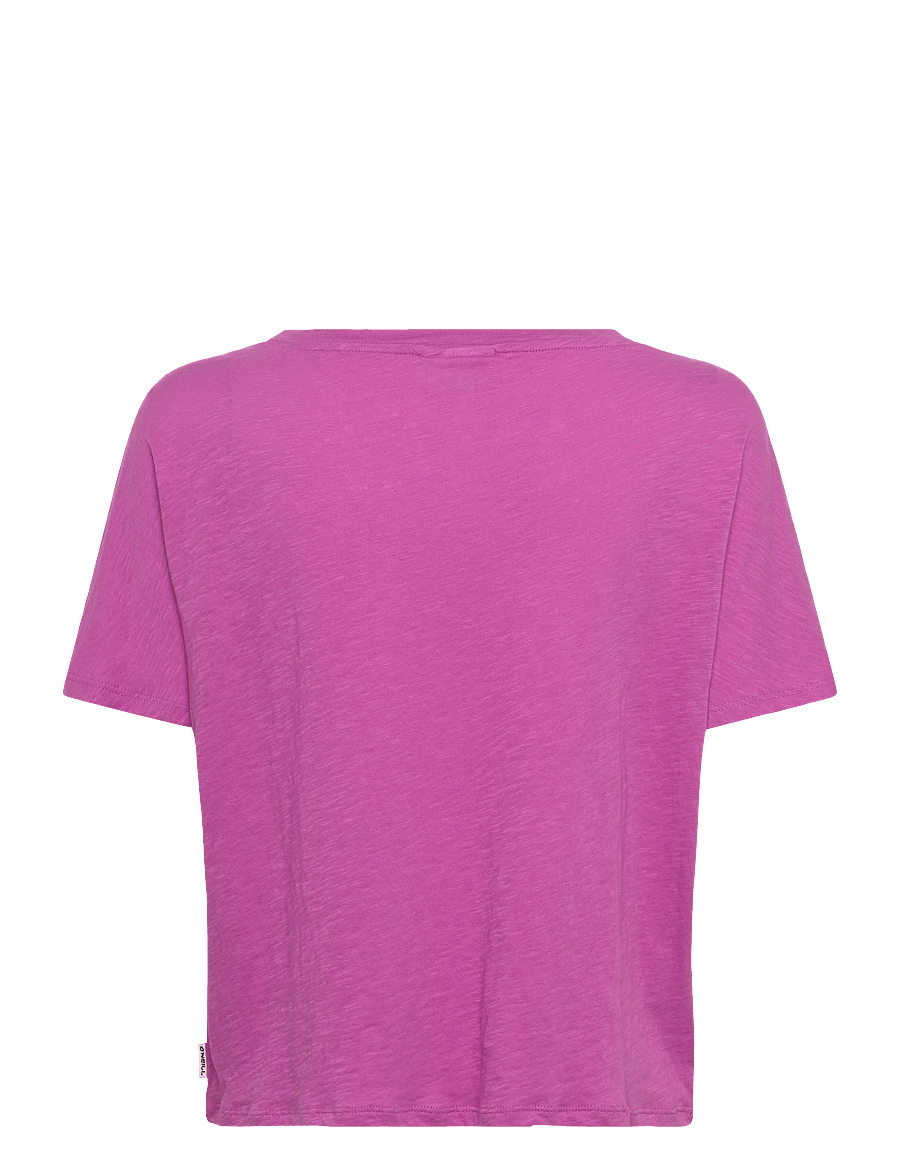 O'neill - Essentials O'Neill Script Scoop Neck T-Shirt - t-shirts - electric fuschia - 1