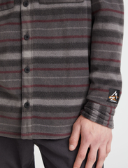 O'neill - SUPERFLEECE SHIRT - kasdienio stiliaus marškiniai - grey crossover stripe - 2