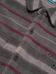 O'neill - SUPERFLEECE SHIRT - kasdienio stiliaus marškiniai - grey crossover stripe - 3