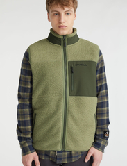 O'neill - HIGH PILE GILET - ski jackets - deep lichen green - 2