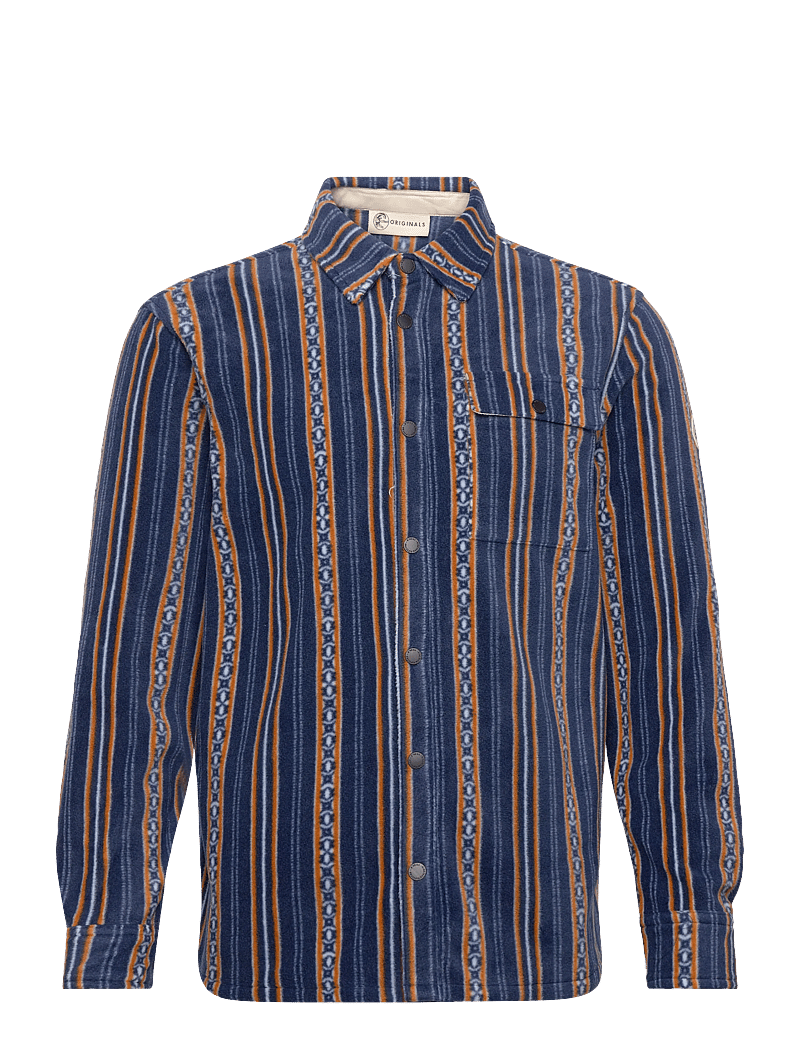 O'neill - O'Riginals Superfleece Shirt - teddy sweaters - blue o'riginal hstripe - 0
