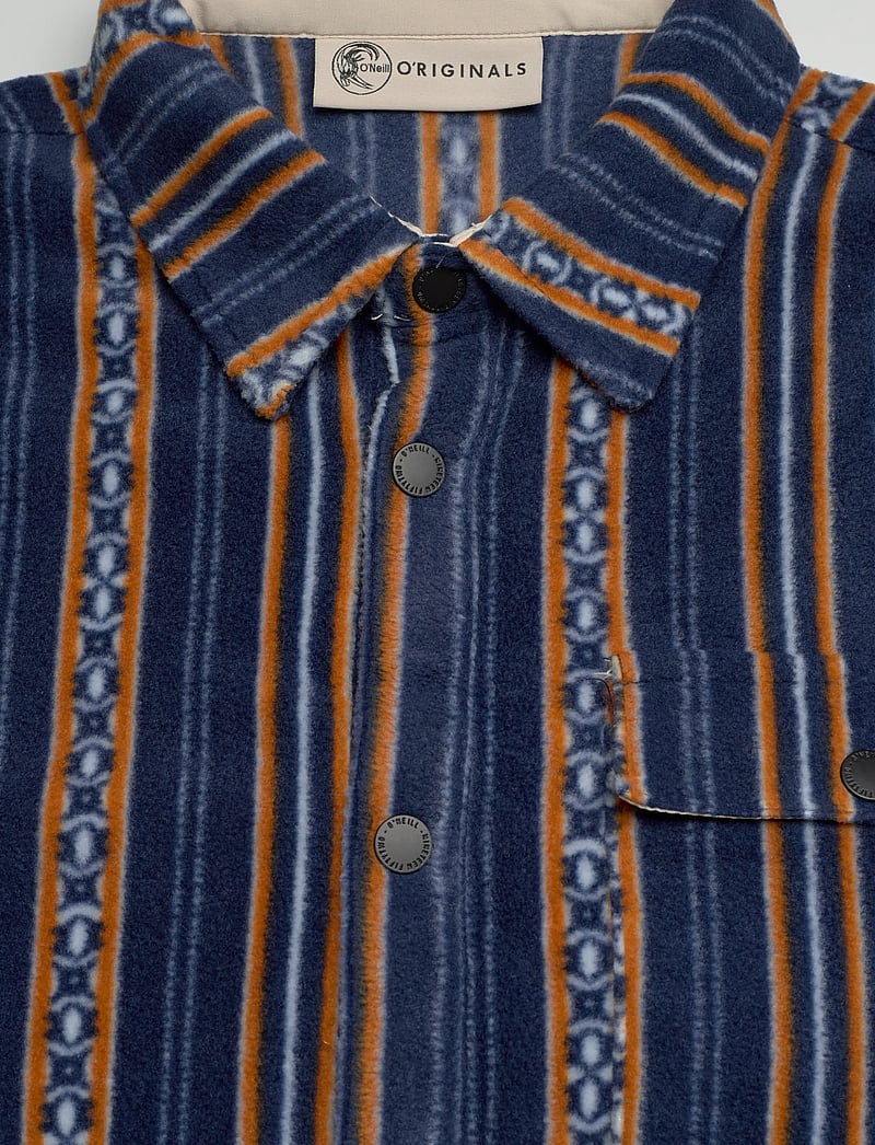 O'neill - O'Riginals Superfleece Shirt - teddy sweaters - blue o'riginal hstripe - 2