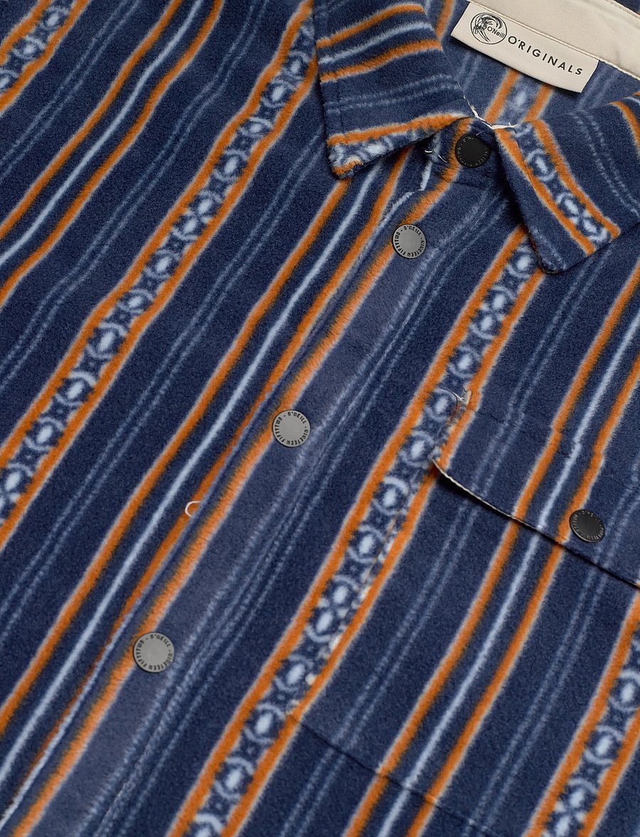 O'neill - O'Riginals Superfleece Shirt - teddytröjor - blue o'riginal hstripe - 3