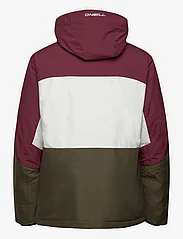 O'neill - CARBONITE JACKET - windsor wine colour block - 1