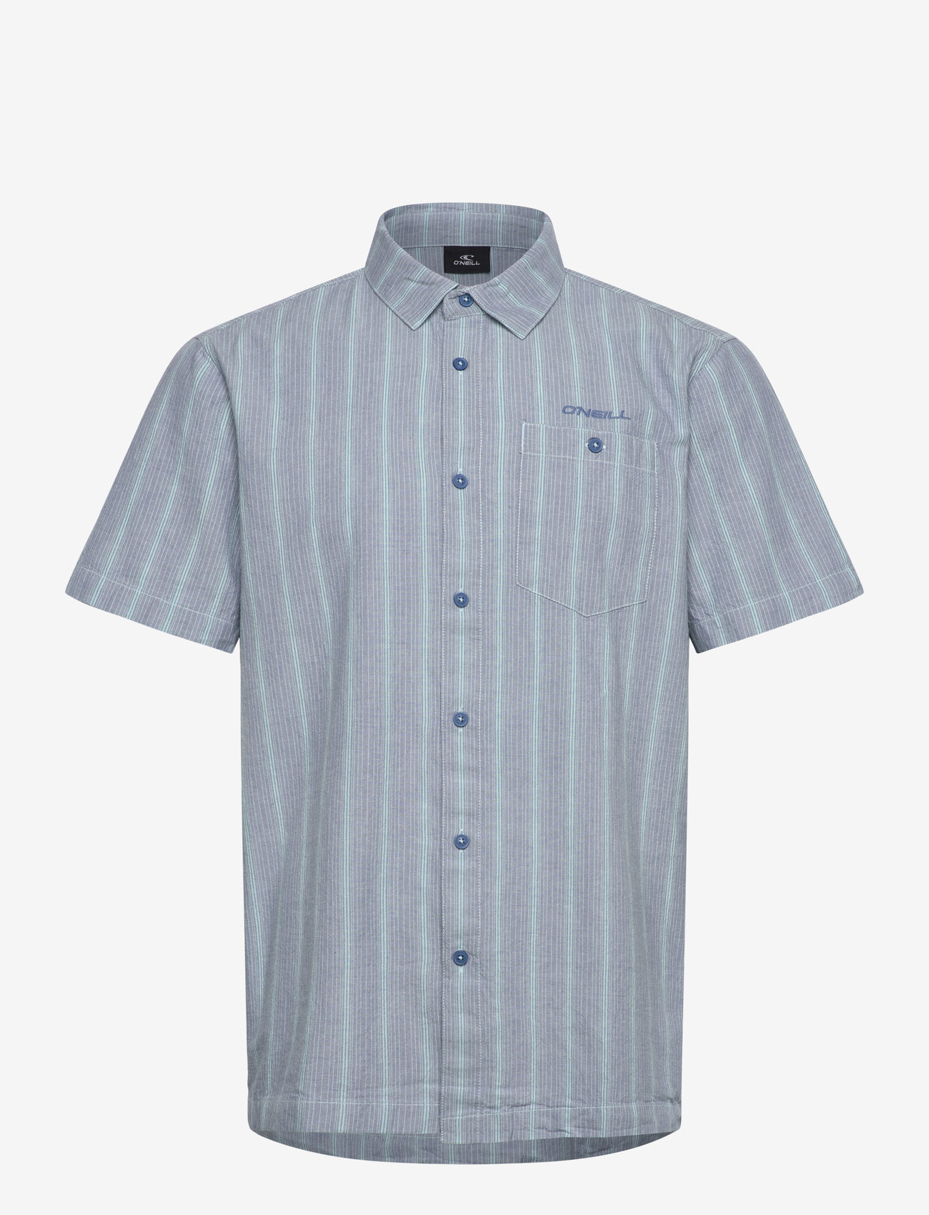 O'neill - O'NEILL JACQUARD STRIPE SHIRT - alussärgid ja t-särgid - blue cali stripe - 1