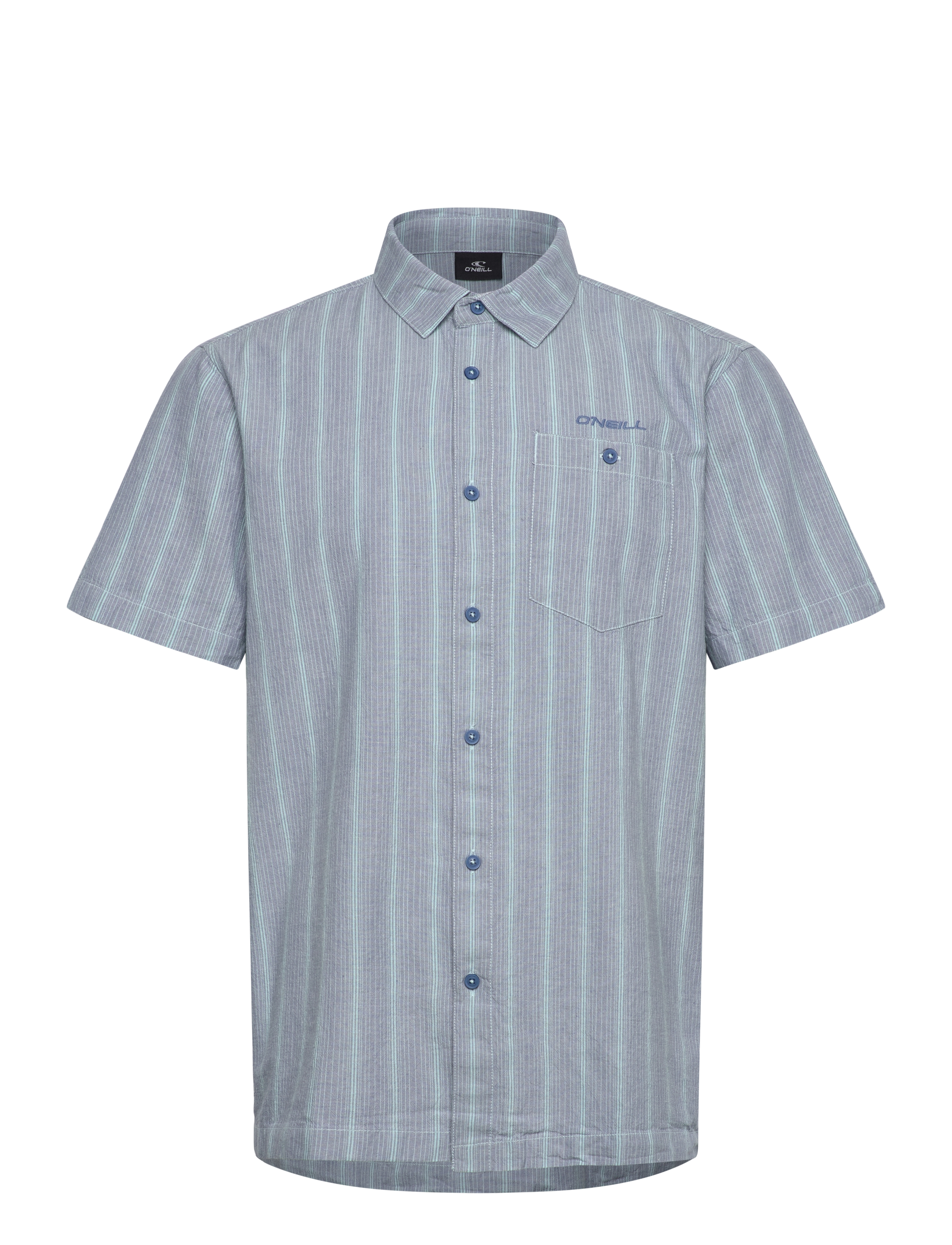 O'neill - O'NEILL JACQUARD STRIPE SHIRT - toppe & t-shirts - blue cali stripe - 1
