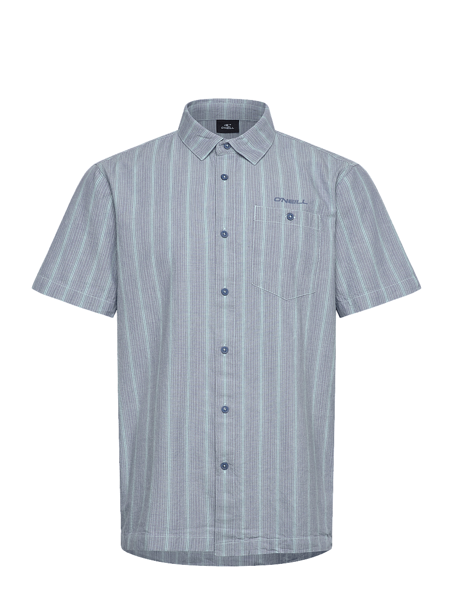O'neill - O'NEILL JACQUARD STRIPE SHIRT - oberteile & t-shirts - blue cali stripe - 1