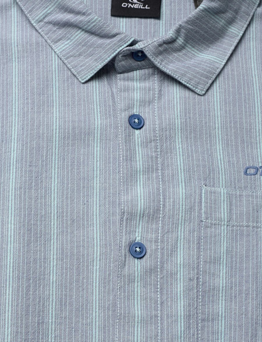 O'neill - O'NEILL JACQUARD STRIPE SHIRT - oberteile & t-shirts - blue cali stripe - 4