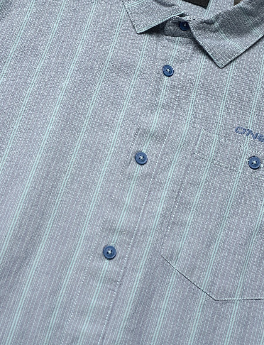 O'neill - O'NEILL JACQUARD STRIPE SHIRT - oberteile & t-shirts - blue cali stripe - 5