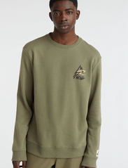 O'neill - TORREY CREW - sweaters - deep lichen green - 2