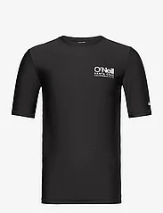 O'neill - ESSENTIALS CALI S/SLV SKINS - t-shirts - black out - 0