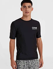 O'neill - ESSENTIALS CALI S/SLV SKINS - t-shirts - black out - 2