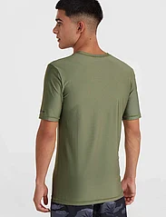 O'neill - ESSENTIALS CALI S/SLV SKINS - short-sleeved t-shirts - deep lichen green - 3