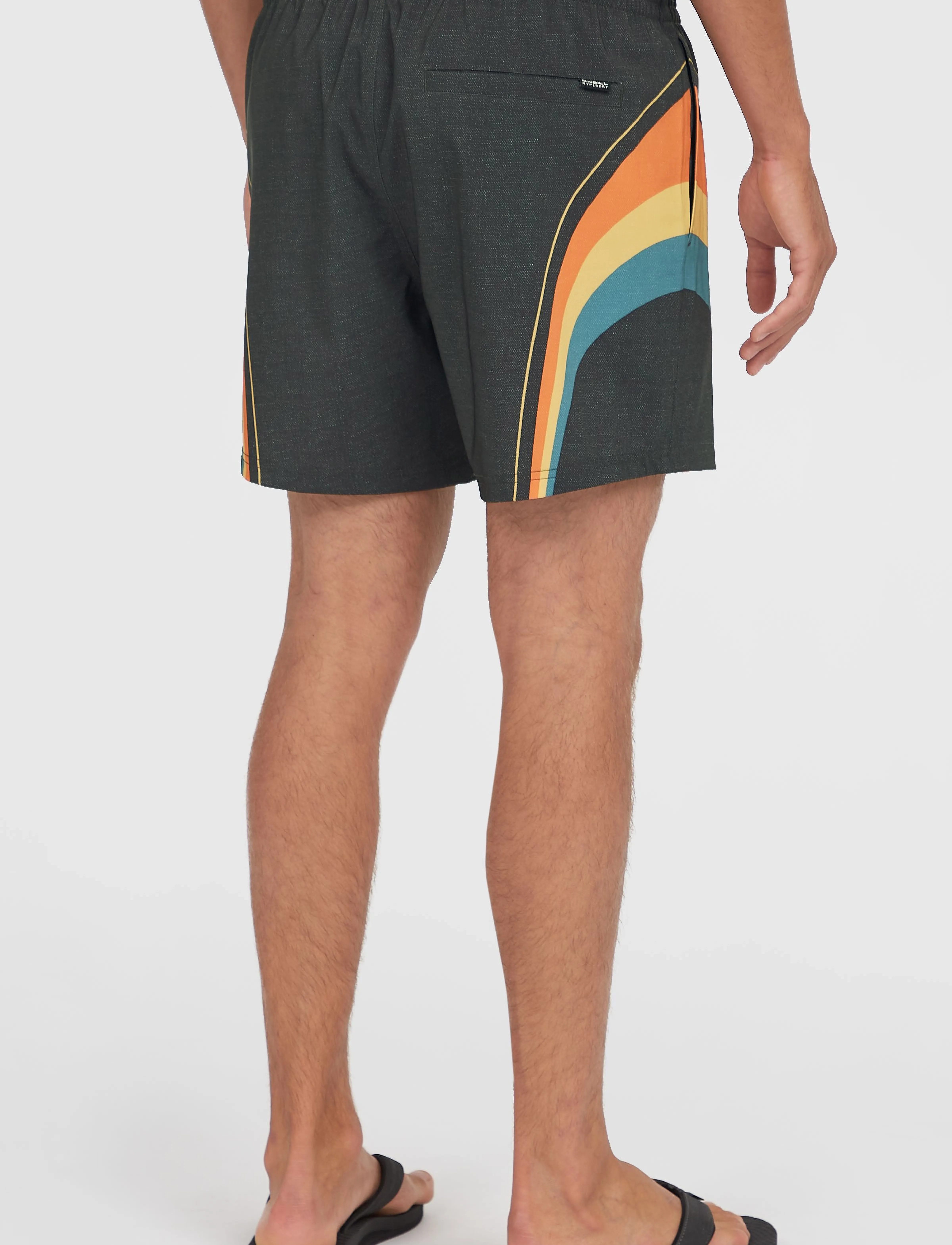 O'neill - O'RIGINALS LONGBOARD 15" SWIMSHORTS - badebukser - black original stripe - 3