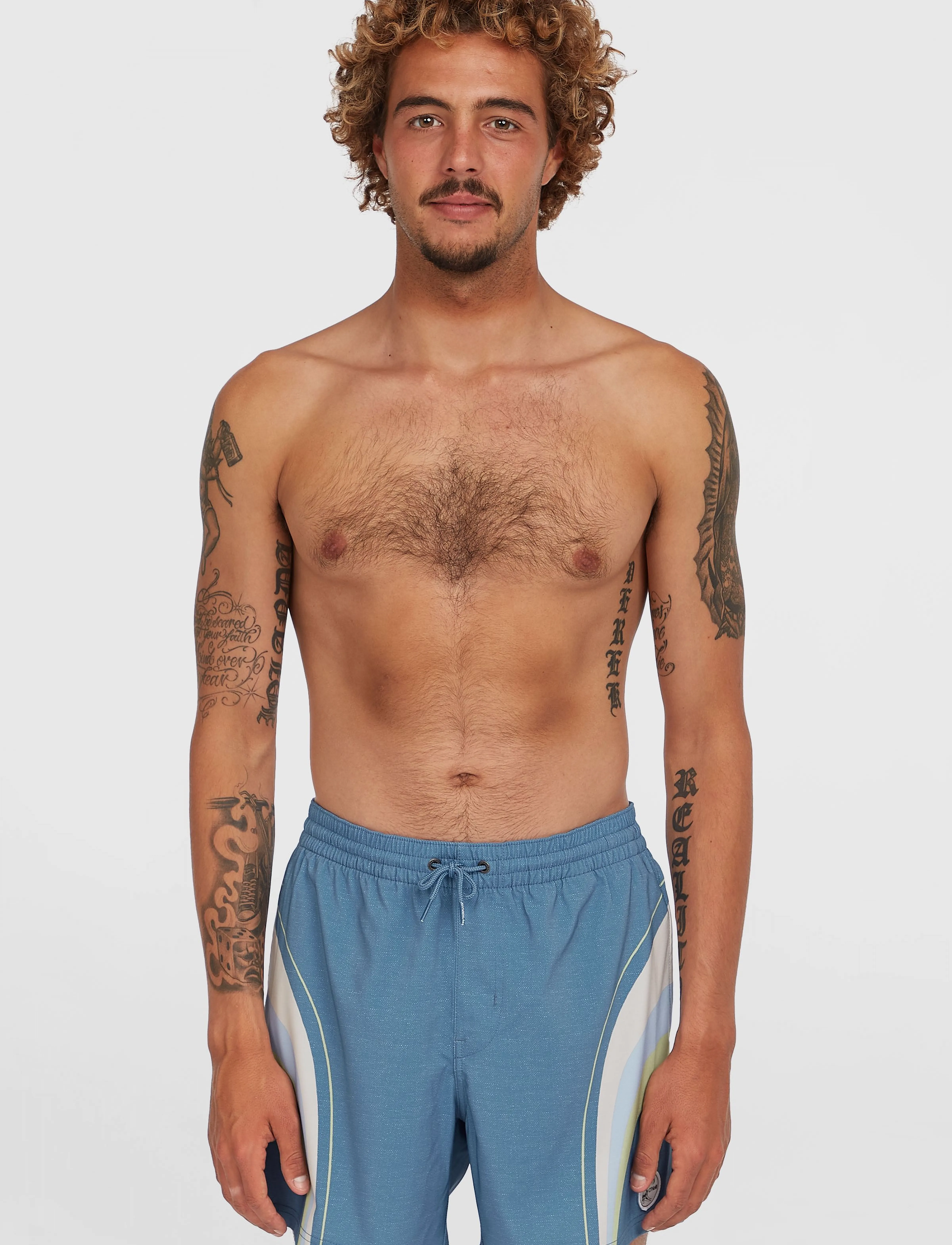 O'neill - O'RIGINALS LONGBOARD 15" SWIMSHORTS - lühikesed ujumispüksid - blue original stripe - 0