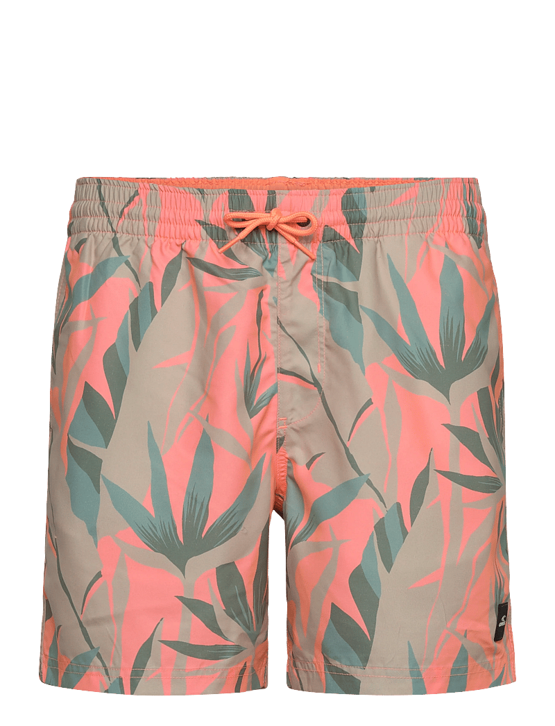 O'neill - O'Neill Print 16'' Swimshorts - badebukser - orange tropicana big - 0