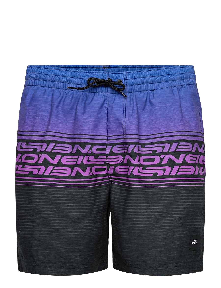 O'neill - O'Neill Logo Stripe 16'' Swimshorts - badebukser - blue heritage o'neill stripe - 0