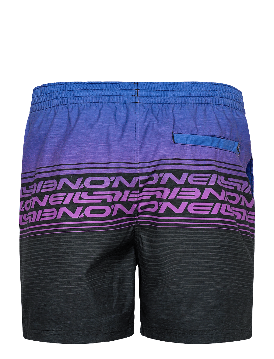 O'neill - O'Neill Logo Stripe 16'' Swimshorts - badebukser - blue heritage o'neill stripe - 1