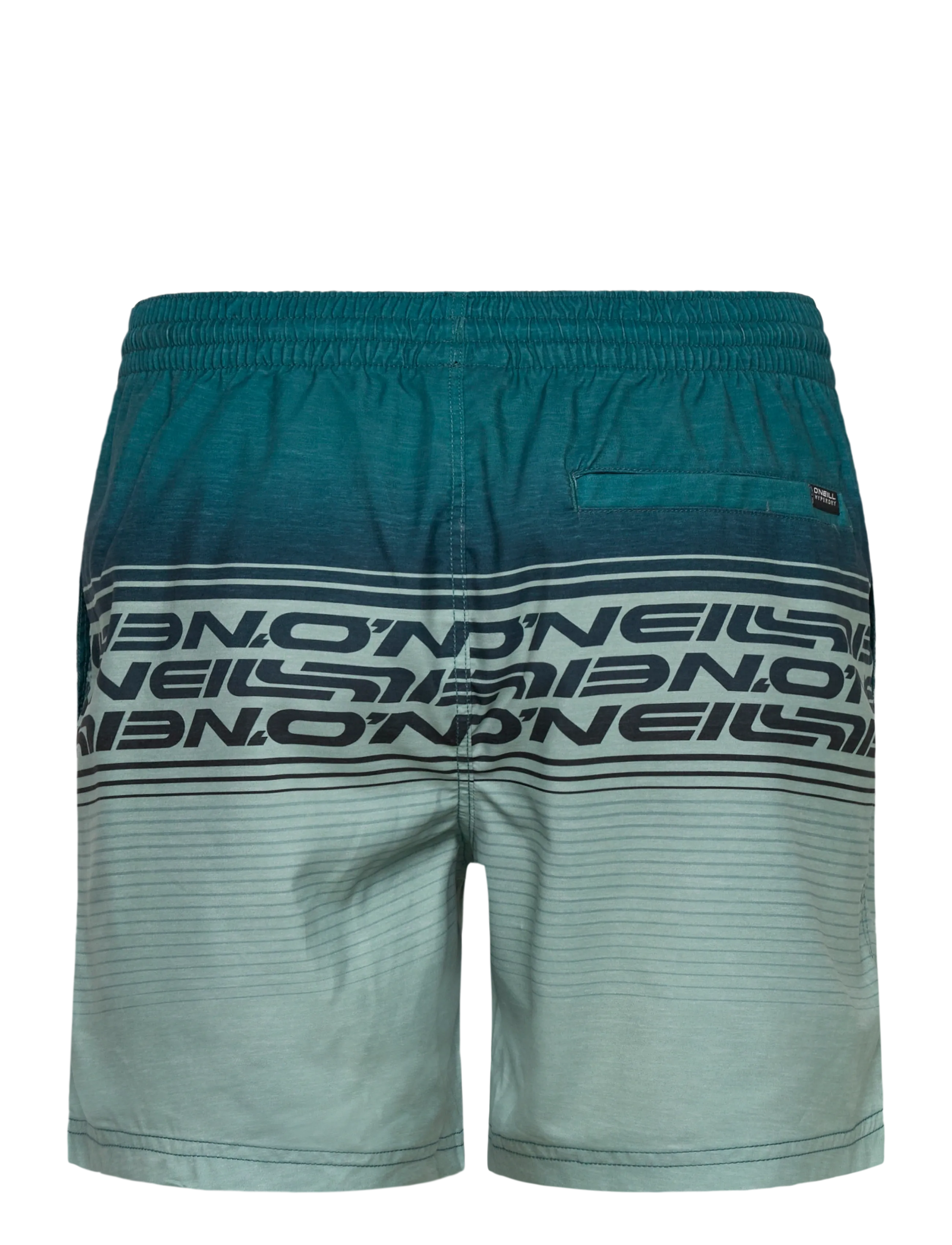 O'neill - O'Neill Logo Stripe 16'' Swimshorts - badebukser - green heritage stripe - 1