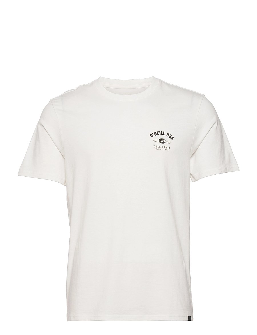 O'neill - STATE CHEST ARTWORK T-SHIRT - snow white - 0