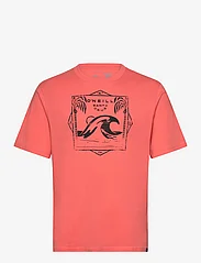 O'neill - MIX & MATCH WAVE T-SHIRT - oberteile & t-shirts - living coral - 1