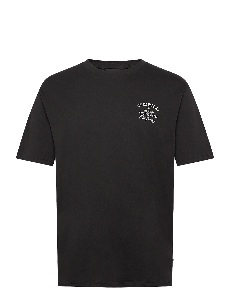 O'neill - O'Neill Beach Chest Print T-Shirt - kortærmede t-shirts - black out - 0