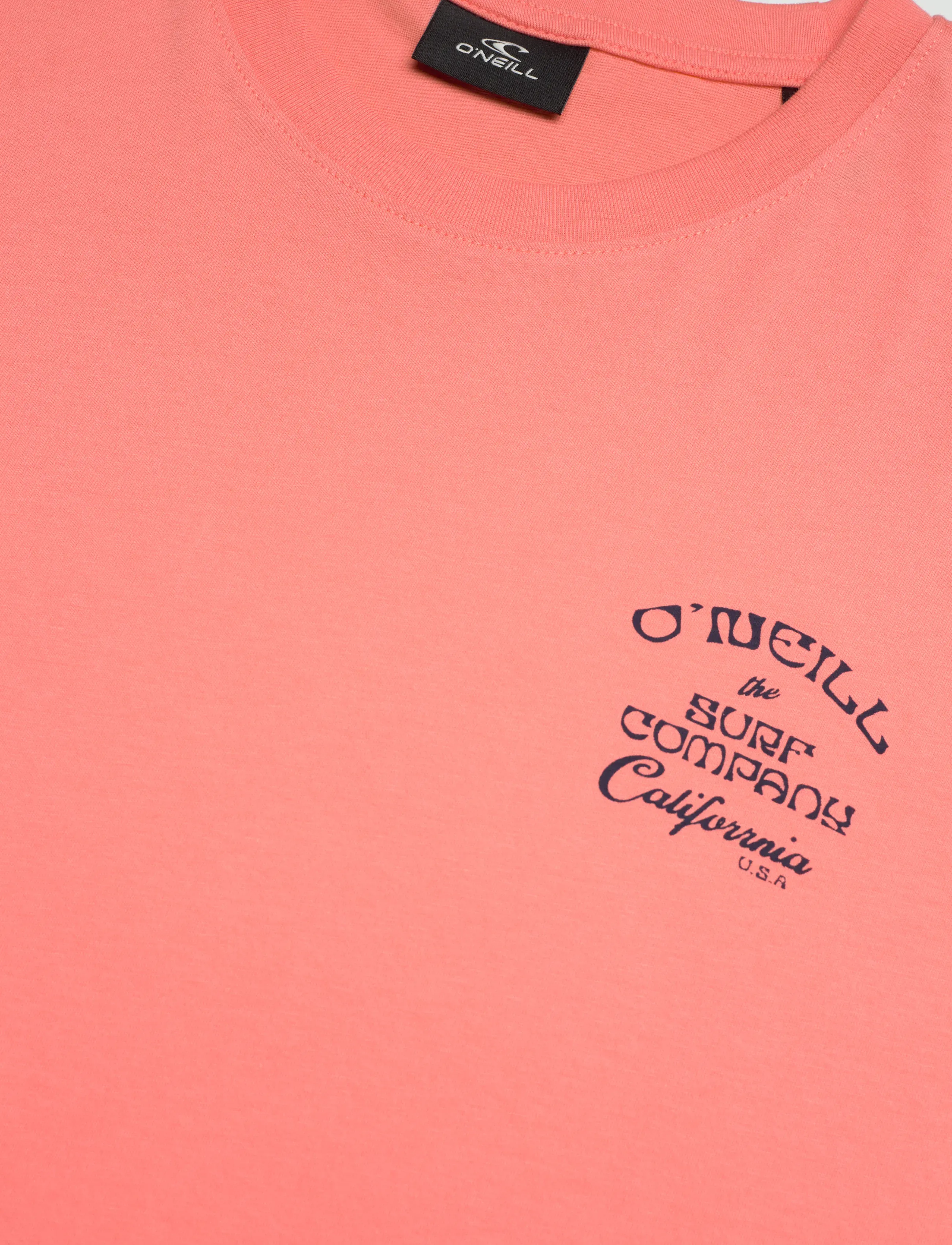 O'neill - O'Neill Beach Chest Print T-Shirt - alussärgid ja t-särgid - funky peach - 2