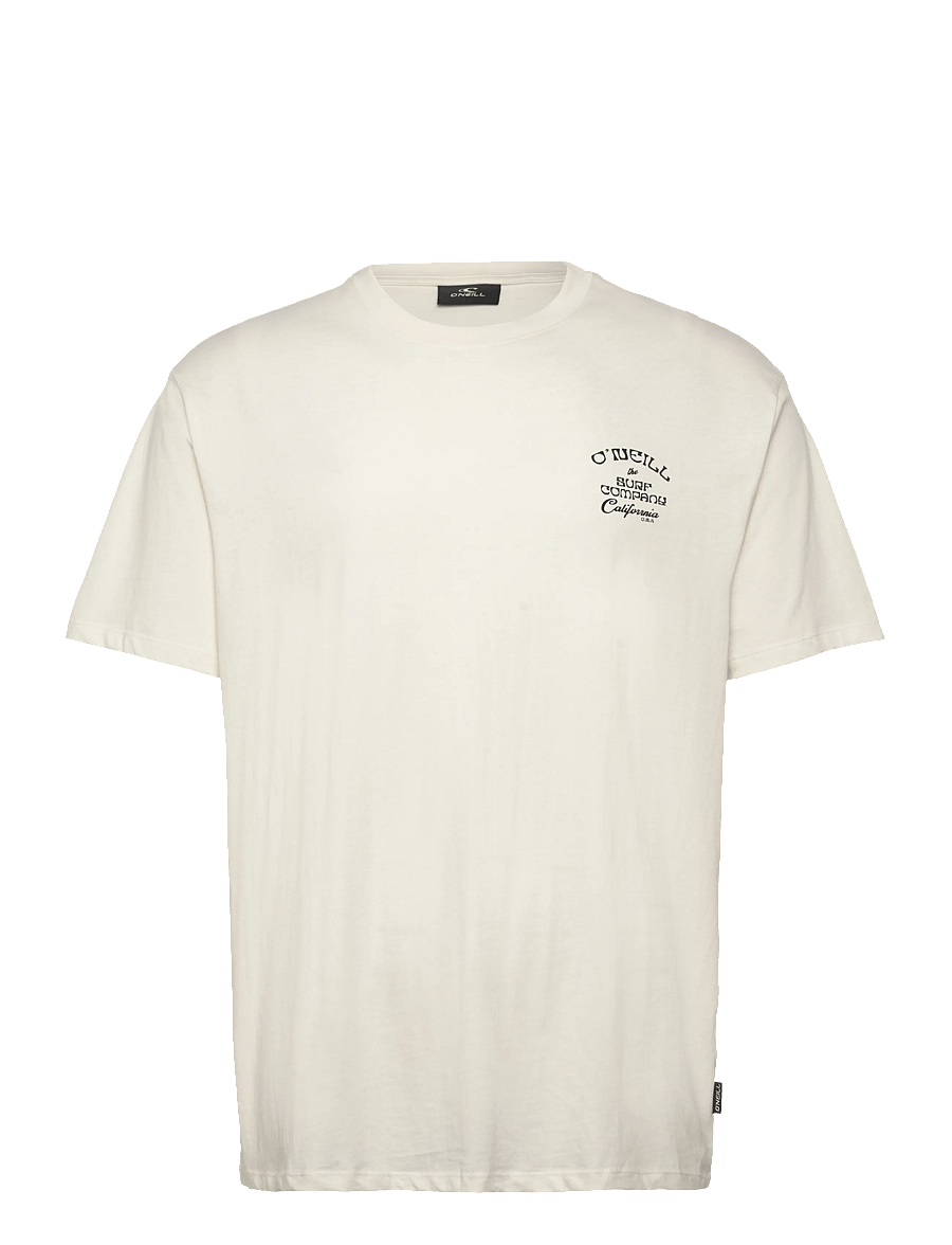 O'neill - O'Neill Beach Chest Print T-Shirt - t-shirts - snow white - 0