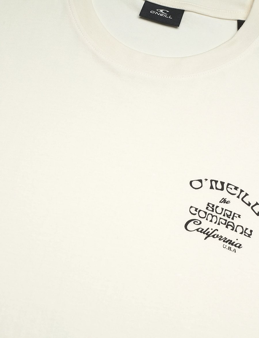 O'neill - O'Neill Beach Chest Print T-Shirt - t-shirts - snow white - 2