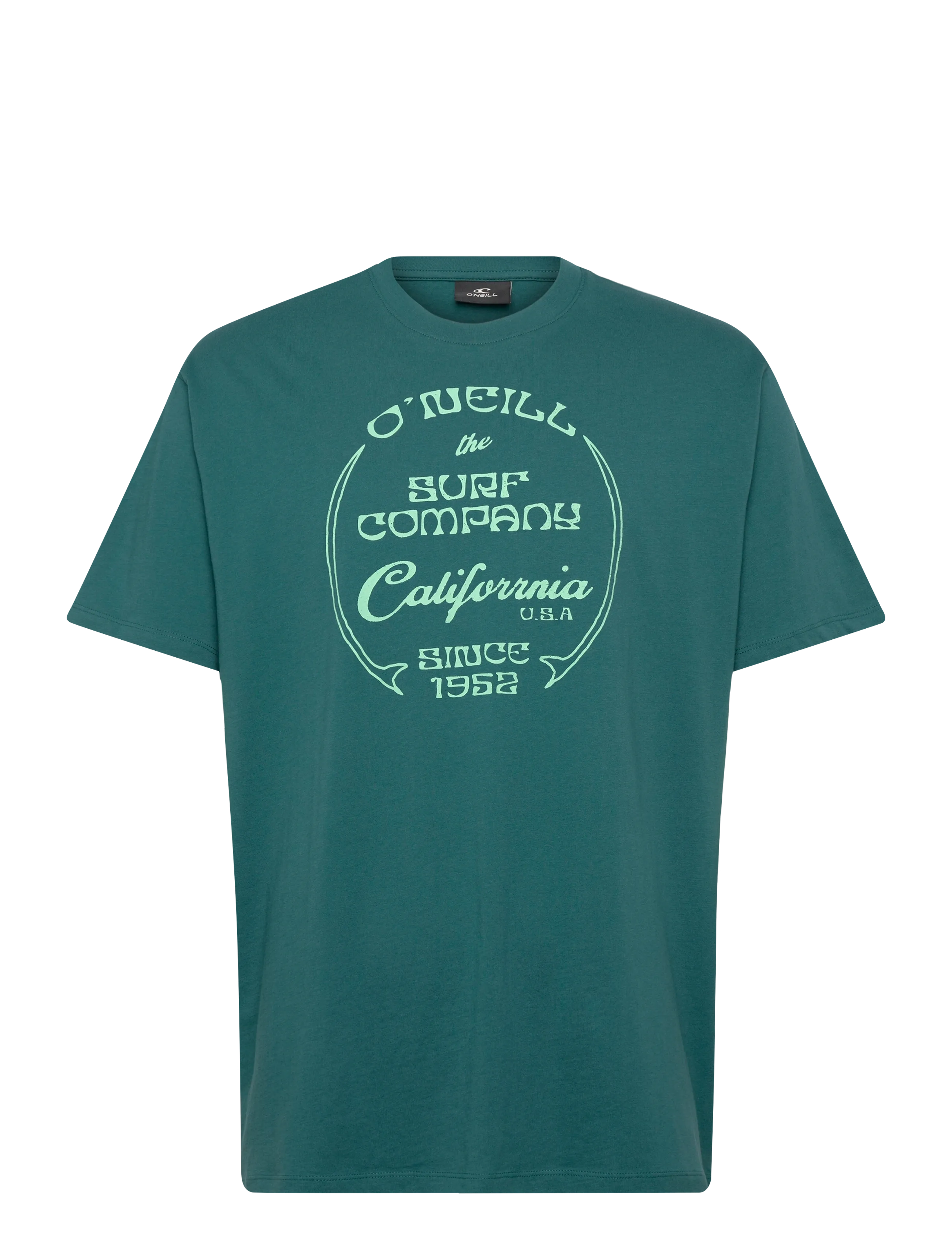 O'neill Beach Front Print T-Shirt, S, T-shirts, Grün - Short-sleeved, Männerswear