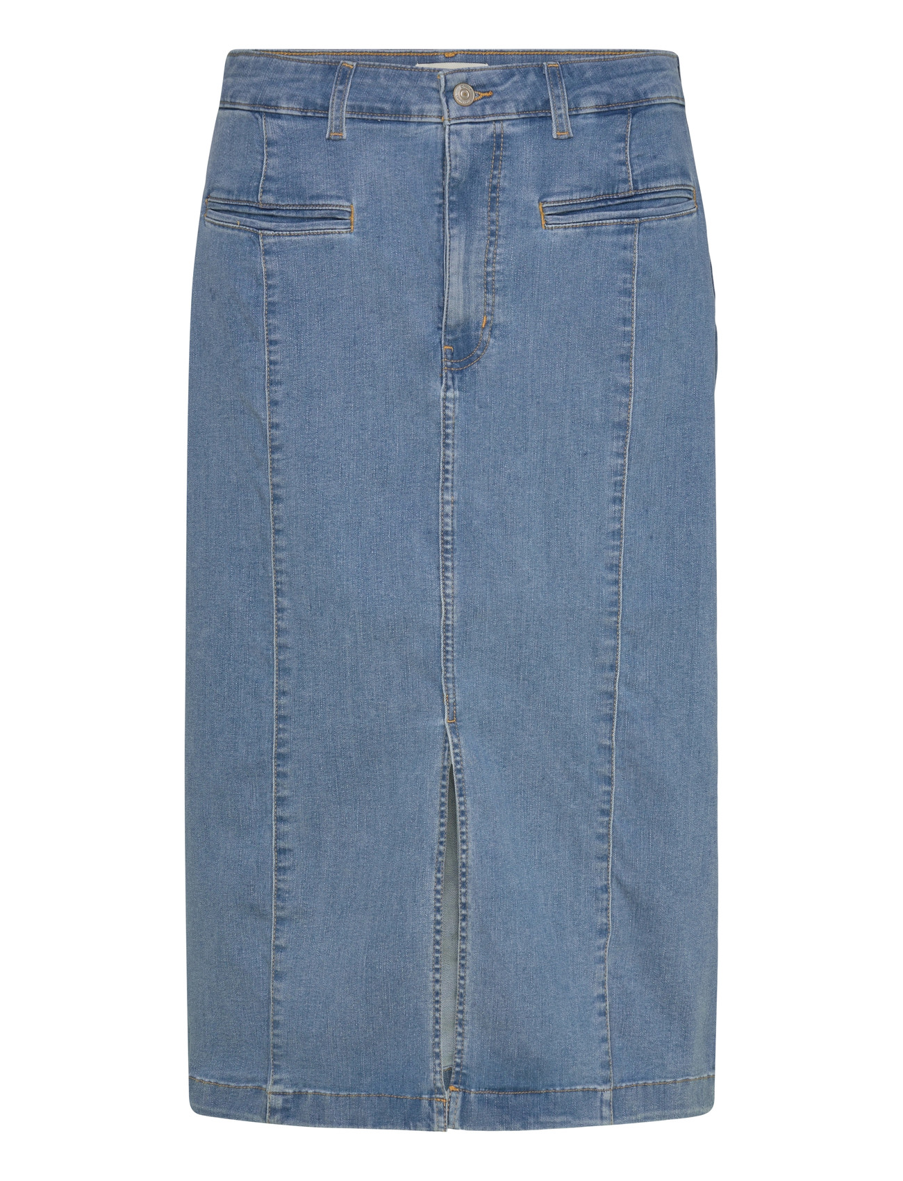 ONLY Carmakoma Carenya Midi Skirt Dnm - Blue - 42
