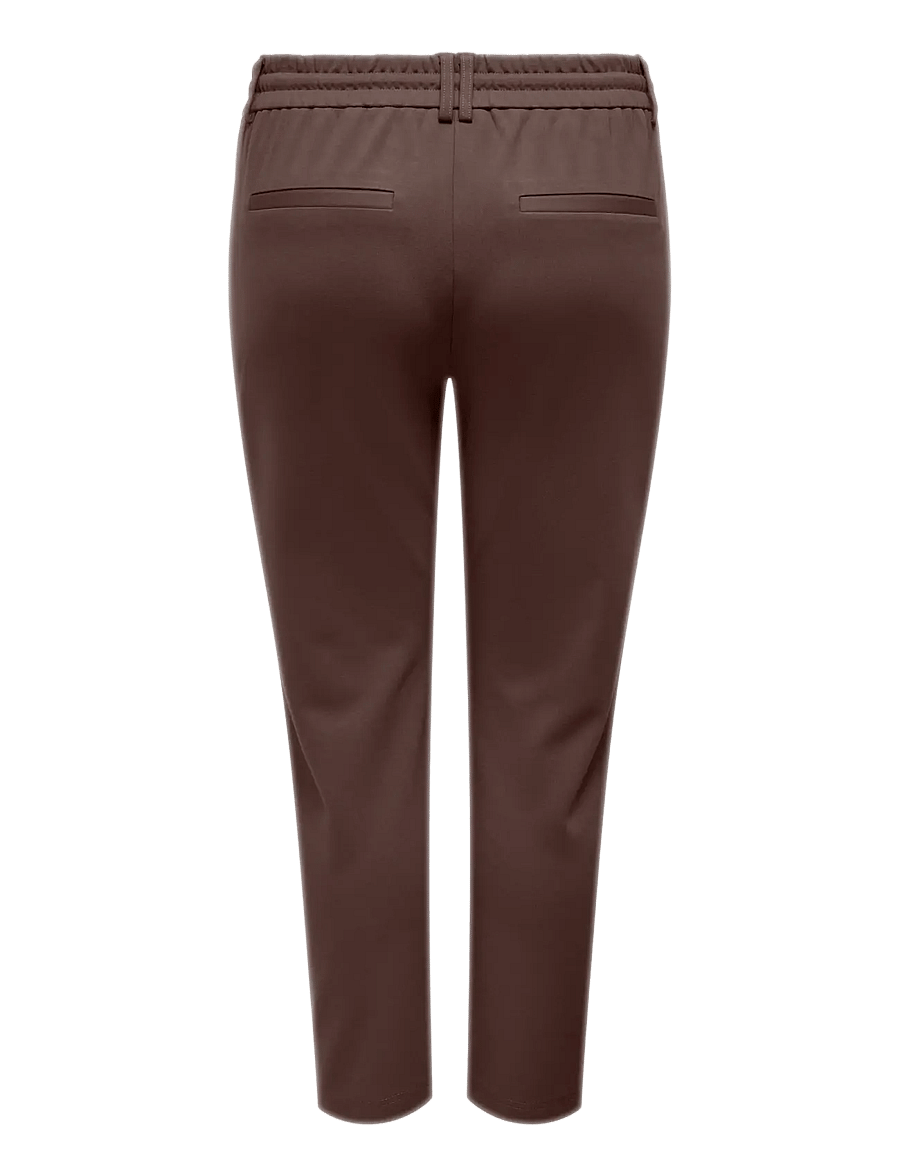ONLY Carmakoma - CARGOLDTRASH CLASSIC PANT NOOS - slim fit-byxor - chocolate martini - 1