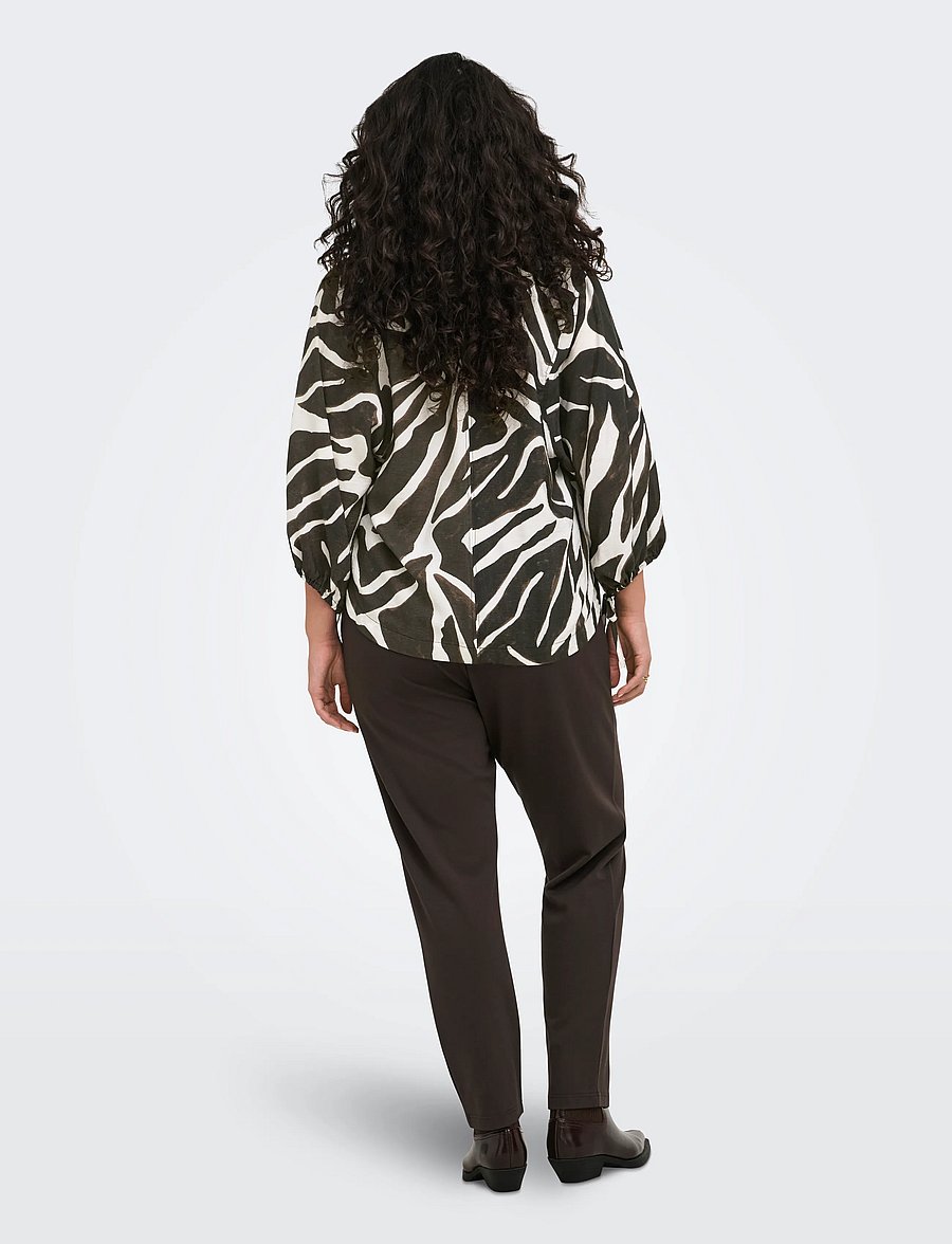 ONLY Carmakoma - CARGOLDTRASH CLASSIC PANT NOOS - slim fit-byxor - delicioso - 3