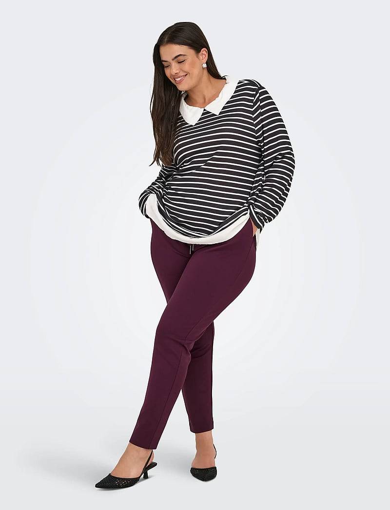 ONLY Carmakoma - CARGOLDTRASH LIFE CLASSIC PANT NOOS - jogginghosen - port royale - 4