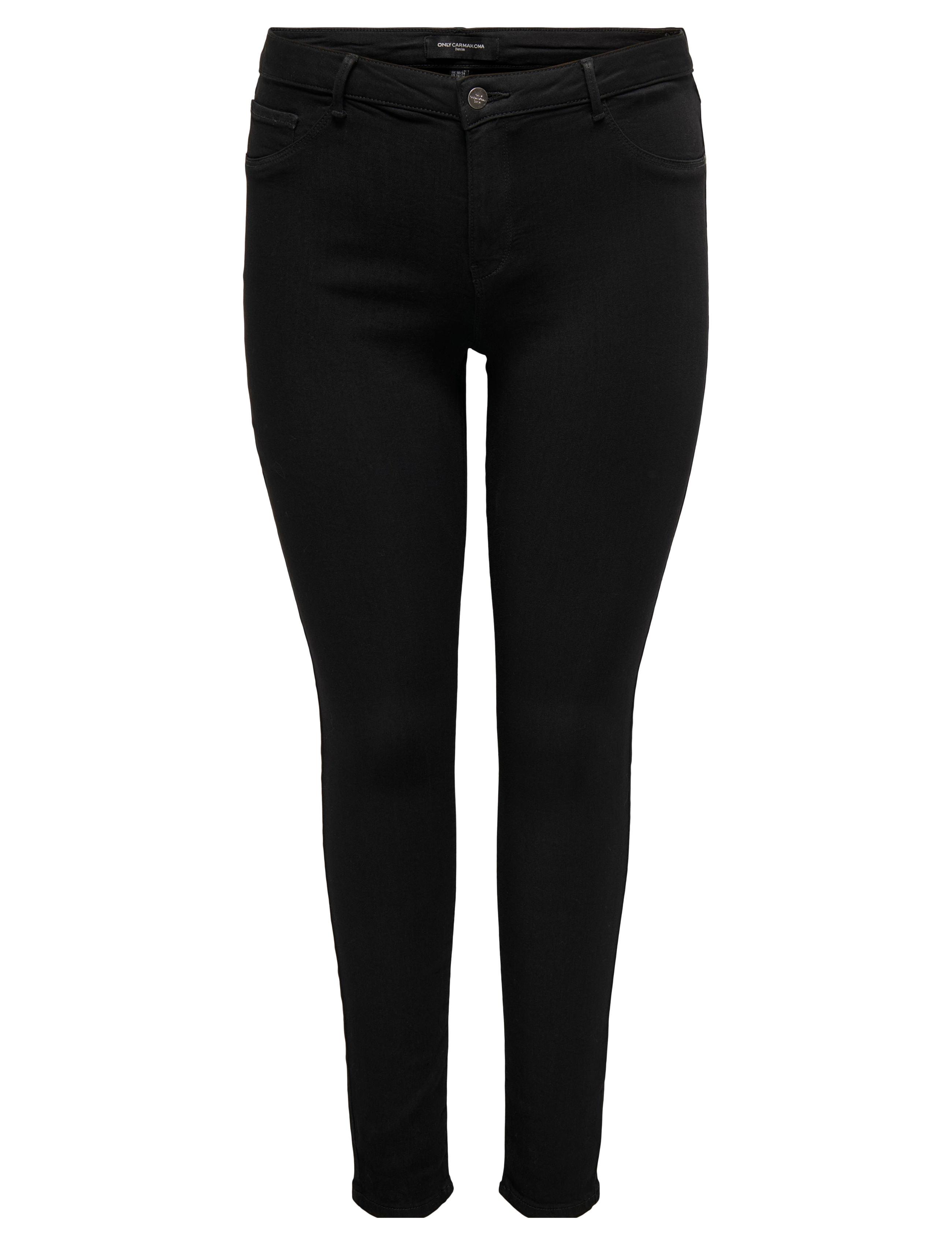 ONLY Carmakoma - CARTHUNDER LIFE P UP REG SK JNS BLA NOOS - black - 1